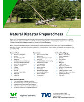 CALA Natural Disaster Preparedness