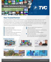 Video Solutions & Services Brochure