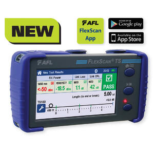 AFL FlexScan® TS100 FTTH PON Troubleshooter